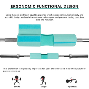 Fitness Barbell <b>Pad</b> <b>for</b> Squats and <b>Hip</b> Thrust Leather <b>Pads</b> Weightlifting Gym Fitness Workout Barbell <b>Pad</b> - Product Image 6