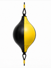 HAWK SPORTS INDUSTRIES - Balón de Boxeo de Doble Extremo, Inflable, de PU, para Entrenamiento de Reacción, Color Negro y Amarillo, para Práctica en Casa o Gimnasio - Product Image 2
