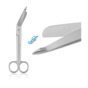 High quality Stainless Steel Lister Bandage Scissors, <b>Plaster</b> Cutting Scissor, 18cm Manufacturer and Exporter - Product Image 2