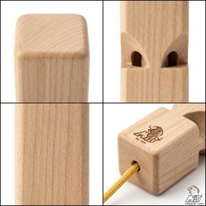 Silbato de Tren de Madera con Logotipo Personalizado, Juguete Educativo con Sonido, Recuerdo para Fiestas, Artículo de Regalo - Product Image 6