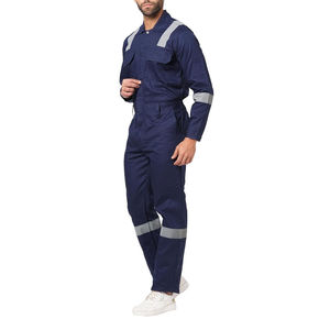 Premium Industrial Safety Dangri Coverall Workwear Suit Fireproof Polyester <b>Overall</b> Uniform <b>for</b> <b>Men</b> Women OEM Factory - Product Image 5