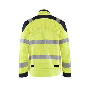 Veste de sécurité pour hommes à prix de gros, veste de sécurité de qualité supérieure, veste de sécurité haute visibilité en matériaux de première qualité - Product Image 3