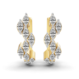 Gema Creative – Magnifique bague en or jaune massif 14k/18k avec diamant de laboratoire taille marquise Cherie, certifié IGI, idéale pour le quotidien - Product Image 4