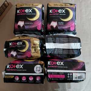 Braguitas Kotex Overnight Talla M-L 5S+1 para Mujer - Product Image 2