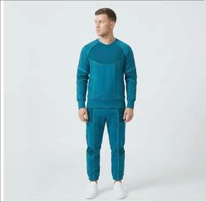 Wholesale Custom High Quality Man's Jogging Suits Oem Custom Logo Tracksuit 100% Cotton Breathable Lightweight Training men - Product Image 1