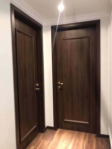 Puertas de Madera Sintética (MDF Melaminizado) - Impermeables, Modernas y de Lujo en Nogal, Teca, Roble y Fresno para un Hogar Elegante y Acogedor, Multicolor - Product Image 5