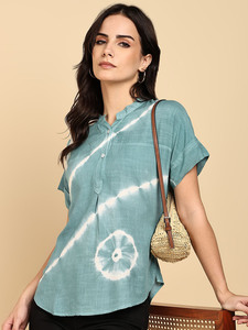 Camisa clásica de alta calidad para mujer, corte ajustado, manga media, para ocasiones nocturnas, a precio de mayoreo por proveedor, camisa para mujer - Product Image 2