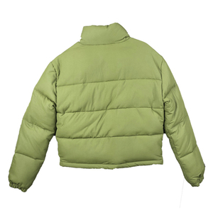Chaqueta Bomber Unisex Verde Oliva con Capucha, Transpirable, de Secado Rápido, Estilo Urbano, Ropa de Invierno, Lona, Poliéster, Acolchado, Corte Regular - Product Image 5