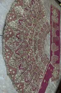 Lehenga Choli Dupatta de Diseño Indio de Alta Calidad PinkCityBlocks, con Lentejuelas y Georgette, Completamente Cosido, en Oferta - Product Image 5