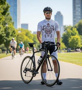 Maillot de Ciclismo de Carretera Personalizado OEM para Hombre, Marca EDOOR, Secado Rápido, Transpirable, Manga Corta, Material PP, Opciones de Logotipo Personalizado - Product Image 4