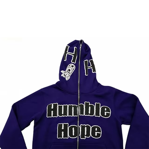 Sweat-shirts à capuche personnalisés avec logo imprimé en relief, faible MOQ, 100 % coton, manches longues pour hommes, pour usage vestimentaire - Product Image 3