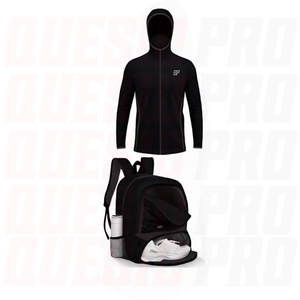 Uniformes de Baloncesto para Hombre y Jóvenes, Conjunto de Compresión para Entrenamiento, Sudaderas con Capucha, Camisetas sin Mangas, Mangas para Brazos, Bolsas, Calcetines, Paquete Personalizado - Product Image 4