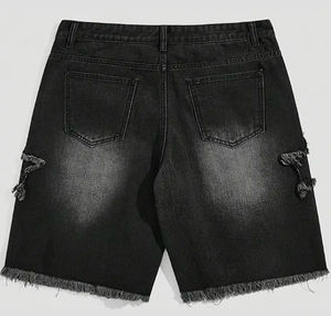 กางเกงขาสั้นคาร์โก้ปักลายผ้าฝ้าย 100% ทรงปกติ สไตล์สตรีทสำหรับฤดูร้อน ระบายอากาศได้ดี แห้งเร็ว กันลม - Product Image 4