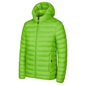 Fashion Design Spring Customized Men's Hooded Puffer <b>Jacket</b> with Zipper Closure <b>Smart</b> Casual Latest Style - Product Image 5