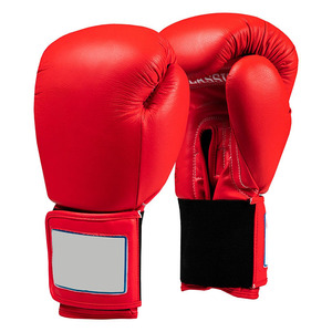 Guantes de Boxeo de Cuero Premium de Color Sólido, Transpirables y Duraderos, con Protección para las Manos, Acolchado de Esponja, para Entrenamiento de Combate - Product Image 4