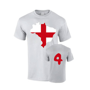 Men's White <b>Soccer</b> T-Shirt Crew Neck Short Sleeve Regular Fit Digital Printing Breathable All Seasons Apparel - Product Image 3