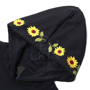 Embroidery Hoodies Modern Design Warm And Comfortable Fit For Daily Wear Outdoor Use And Winter Season - Product Image 3