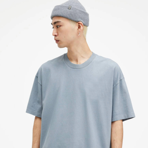 T-shirts en jersey pour homme, coupe ajustée, col rond, manches courtes, motif uni, respirant, séchage rapide, écologique, 100% coton, décontracté, haute qualité - Product Image 4