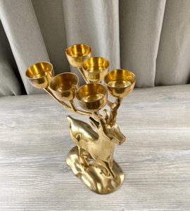 metal candelabra candle holder classic candelabra metal <b>ornamental</b> metal candle holder sculptural candle holder metal abstract - Product Image 5