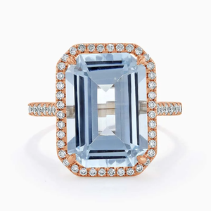 2.50 CT Pink Morganite Cushion Cut in Tulip Prong, Diamond Ring for Valentine’s Day, Gift for <b>Girlfriend</b> or Bridesmaid Ring - Product Image 1