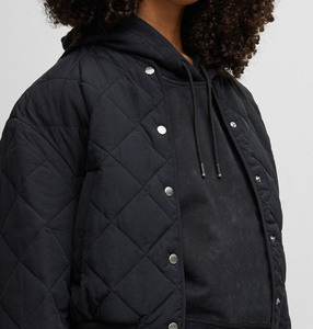 New Trend Zipper Design Winter Outerwear New Arrival Women Puffer <b>Jacket</b> Factory Price Women Puffer Coat - Product Image 3