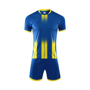 ชุดฟุตบอล เสื้อทีมฟุตบอล ชุดแข่งขันครบชุด เสื้อท็อปส์ โพลีเอสเตอร์ 100% ป้องกันแบคทีเรีย ยืดหยุ่น ระบายอากาศ แห้งเร็ว ไม่มีรีวิว - Product Image 4