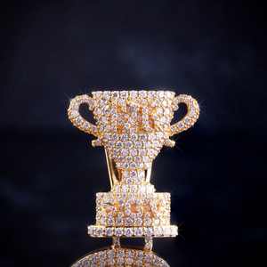 Fabricación de Joyería Hip Hop con Moissanita, Colgante Hip Hop Personalizado, Colgante de Plata 925 con Moissanita para Hombre, Colgante con Nombre Personalizado - Product Image 6