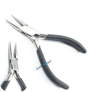 Pince à bec effilé mini de haute qualité, en acier inoxydable premium, outil de fabrication de bijoux, option de logo personnalisé pour le bricolage, garantie 1 an - Product Image 6