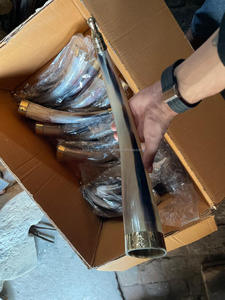 Nouvelle arrivée corne de buffle buvant Viking en corne naturelle finie écologique corne réutilisable et lavable par Falak World Export - Product Image 5