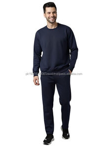 Conjunto Deportivo Personalizado para Hombre, Reversible, Ecológico, de Felpa, 2 Piezas, con Cierre de Cordón, Material Poliéster/Algodón - Product Image 3