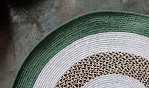 Tapis et carpettes modernes en coton tressé, fabriqués à la machine, adaptés aux animaux domestiques, antidérapants, écologiques - Product Image 4