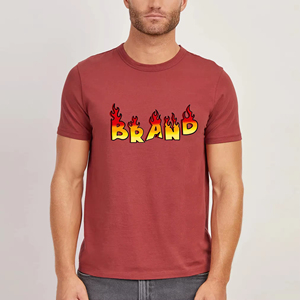 Camiseta de Cuello en V Extra Grande para Hombre, Mezcla de Algodón, Impresión DTF/DTG Personalizada, Transpirable, Unisex, Fabricante Mayorista - Product Image 1