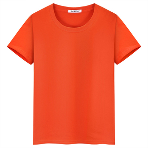 Camisetas de Jersey de Algodón CVC al por Mayor en 19 Colores, con Estampado, Teñido Liso, Impresión Personalizada, Camisetas Blancas, Negras, Azules - Product Image 2