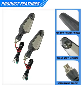 Pièces de <span class=keywords><strong>moto</strong></span> rétro LiuHJG, clignotants LED universels pour <span class=keywords><strong>moto</strong></span>, pour <span class=keywords><strong>Harley</strong></span> - Product Image 1