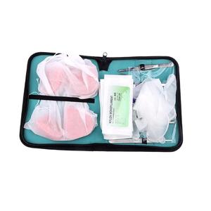 Kit de formation en suture chirurgicale dentaire avec coussin d'entraînement en silicone et instruments en acier inoxydable, ensemble d'outils d'enseignement manuel - Product Image 4