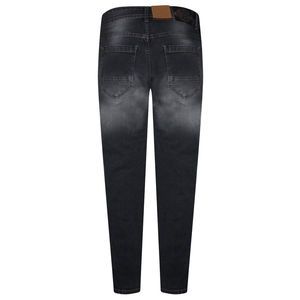 Pantalones Vaqueros Negros Premium, Pantalones de Sarga de Algodón Personalizados, Fabricante de Ropa OEM, Ropa al por Mayor de Marca Privada - Product Image 6