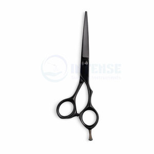 Tijeras de Corte de Pelo Profesionales Ultraligeras de Color Negro Mate, Diseño Ligero y Afilado para un Corte de Precisión, Uso Profesional de Barbería - Product Image 2