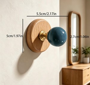 Wooden Wall <b>Mirror</b> Round Decorative Vanity <b>Mirror</b> <b>Gold</b> <b>Frame</b> Home Decor Bedroom Living Room - Product Image 1