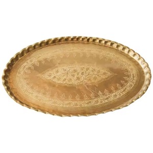Plateau de service en métal personnalisable en gros. Solution de service idéale pour les cafés, les hôtels et les restaurants. - Product Image 5