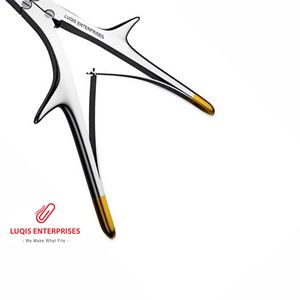 Tijeras Nasales Turbinate Gorney, Anguladas y Dentadas, de Carburo de Tungsteno, Instrumento Quirúrgico de Acero Inoxidable, Herramienta de Precisión para ORL - Product Image 1