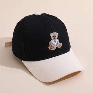 หมวกเบสบอลเด็ก 52 ซม. 2-6 ปี หมวกเด็กปักลายการ์ตูนหมี หมวกกันแดดเด็ก หมวกปีกกว้างสำหรับฤดูใบไม้ผลิและฤดูร้อน สำหรับเด็กวัยหัดเดิน ทั้งเด็กชายและเด็กหญิง - Product Image 4