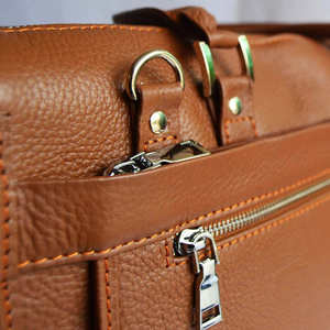 Servicio OEM, Precio Razonable, Bolsos para Portátil de Cuero de Secado Rápido, Bolsos para Portátil de Cuero Multifuncionales e Impermeables - Product Image 2