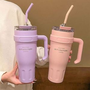 New Large-Capacity 1182ml 304 Stainless Steel <b>Insulated</b> Water Bottle Portable Travel <b>Mug</b> for Men and Women Ideal for Car Use - Product Image 2