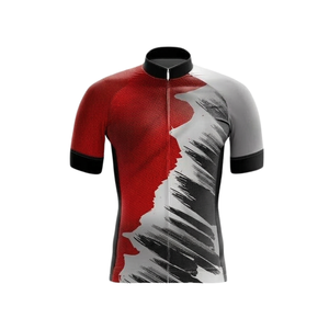 Maillot de Ciclismo Profesional de Secado Rápido para Hombre con Cremallera YKK Completa, Poliéster y Spandex, Capa Base de Compresión, Ajuste Reflectante para Ciclismo de Carretera - Product Image 3