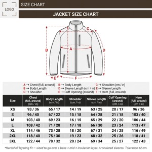 Veste Softshell Homme Personnalisée Marron Foncé Doublée Polaire Respirante Entièrement Zippée Hiver Chaud OEM ODM Extérieur Décontractée - Product Image 6