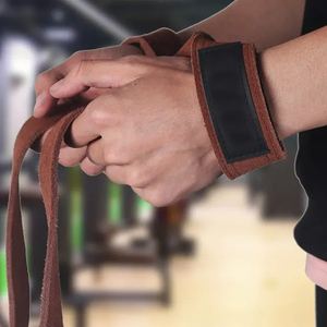 สายรัดข้อมือและสายรัดยกน้ำหนักแบบปรับได้สำหรับยิม เพาะกาย และพาวเวอร์ลิฟติ้ง ยูนิเซ็กซ์ ผลิตโดยโรงงาน OEM โดยตรง - Product Image 4