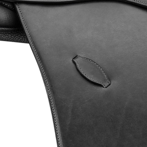 Silla de Montar Inglesa de Alta Calidad para Doma Clásica, de Cuero Genuino de Vaca, Asiento Suave, Herrajes de Acero Inoxidable, Cómoda - Product Image 4