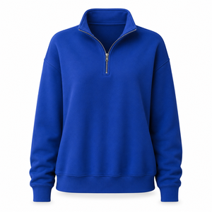 Sudadera con Capucha para Mujer, Diseño Nuevo, Estilo Oversize, Invierno, Lavado Ácido, Forro Polar de Poliéster/Algodón, Estilo Urbano Vintage, Casual - Product Image 2