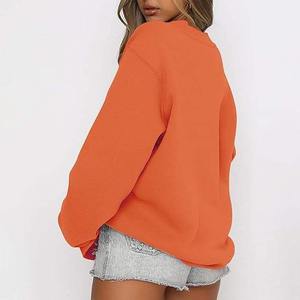 Sudadera Extra Grande para Mujer, Sudadera con Logotipo Personalizado, Tejido de Felpa, Manga Larga, para Otoño, Estilo Casual - Product Image 3