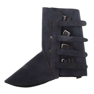 Premium Quality Heavy-Duty Cowhide Split Leather Welding Gaiter Industrial Protective Equipment for Safety Shoes Workwear - Product Image 1